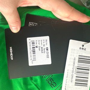 Brand New Women's Green Ski Bibs - M